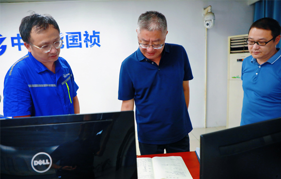 叶东调研小仓房净水厂安全出产工作